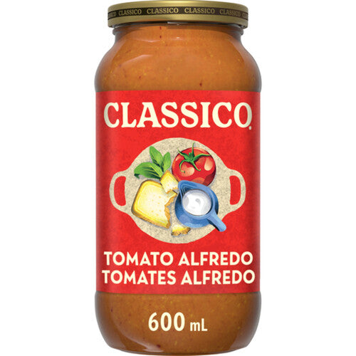 Classico Tomato Alfredo Pasta Sauce 600ml