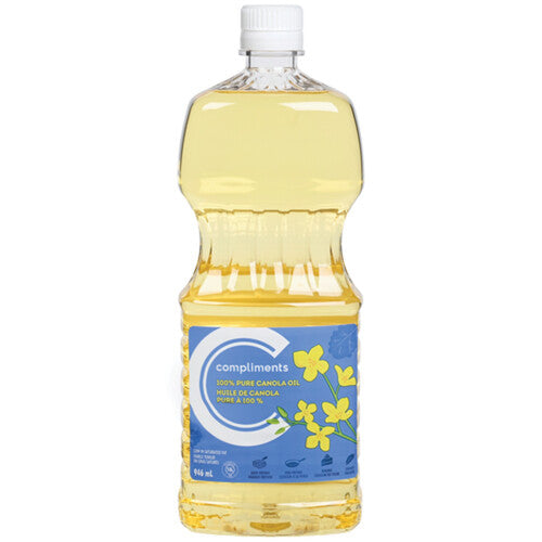 Compliments pure canola oil 996ml