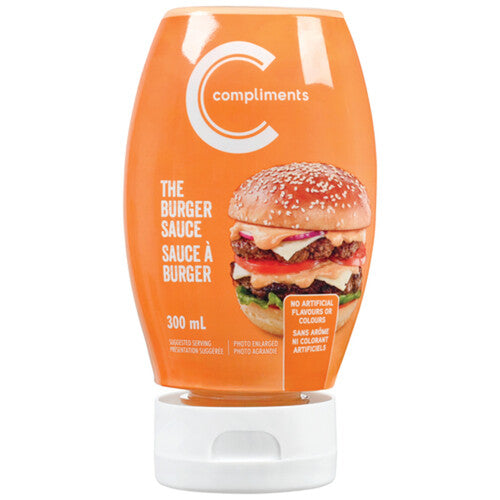 Compliments the burger sauce 330ml
