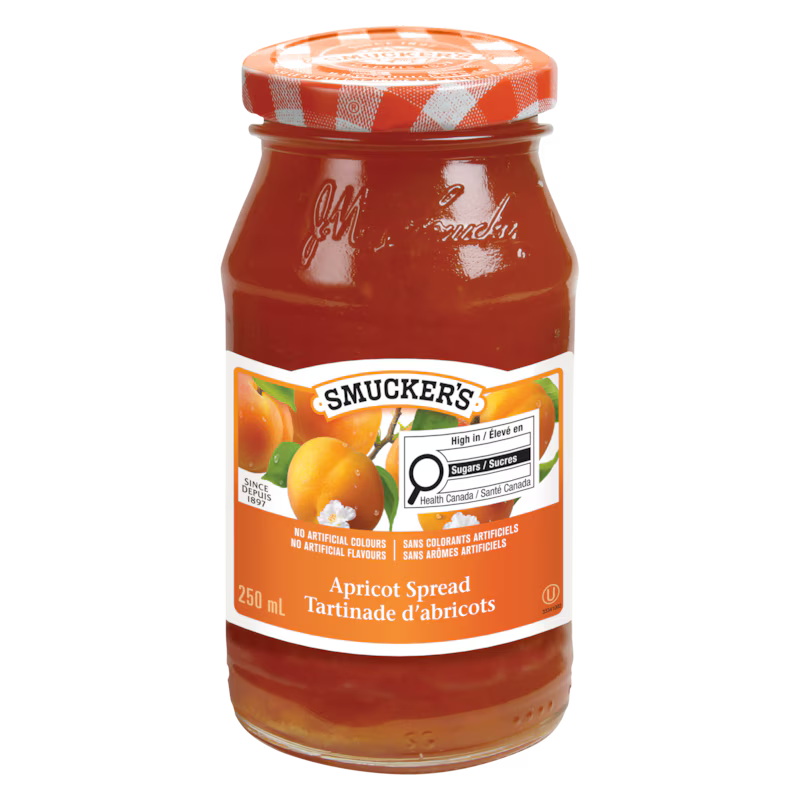 Smuckers Apricot Jam 250ml