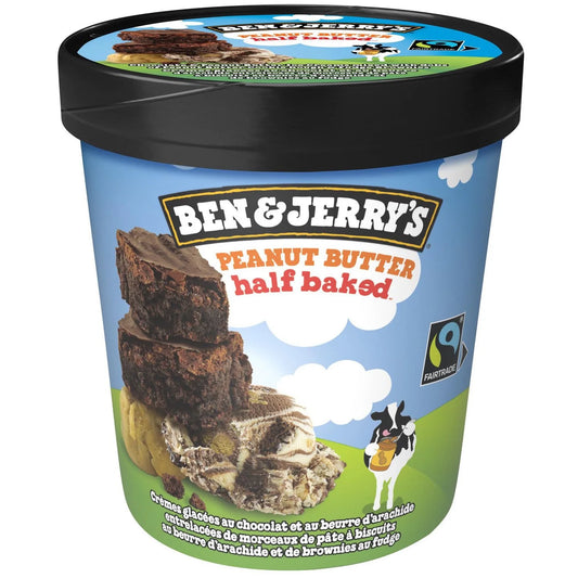 Ben&Jerry’s Peanut Butter Half Baked 473ml