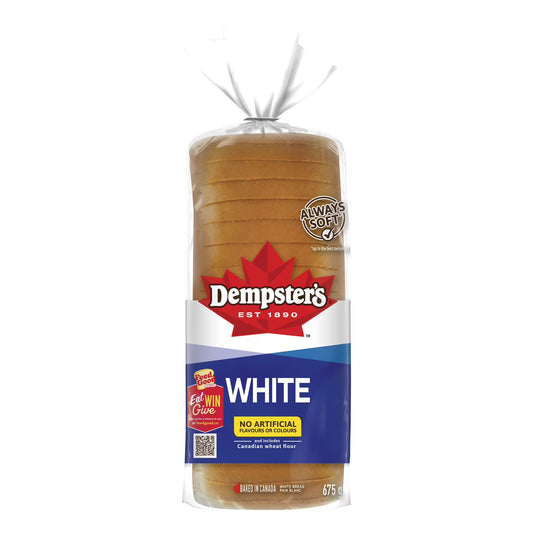 Dempsters White Bread 675g