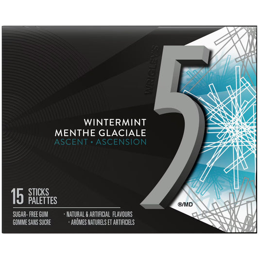 Wrigley's 5 Gum Wintermint 15pk