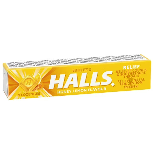 Halls Honey-Lemon 27g