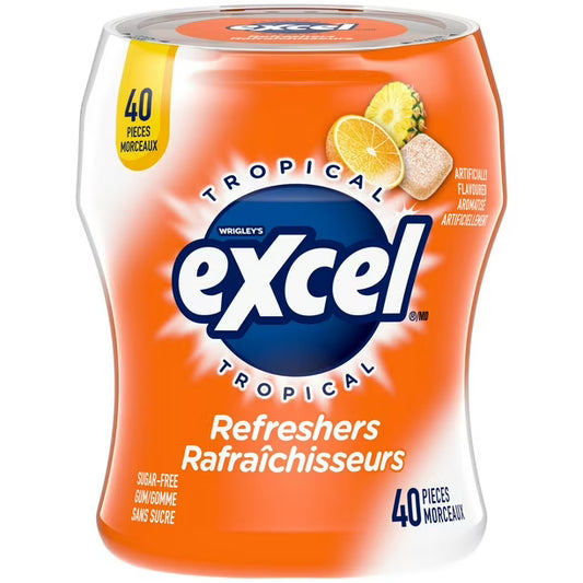Wrigley's Excel Tropical 40pk