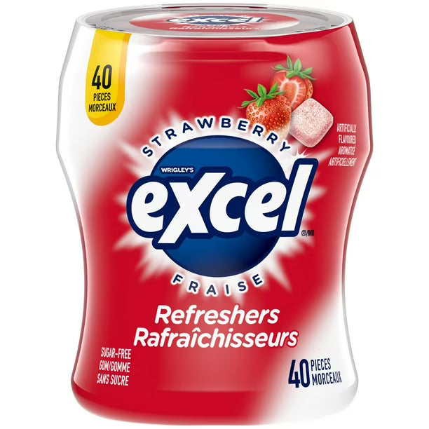 Wrigley’s Excel Strawberry 40pk