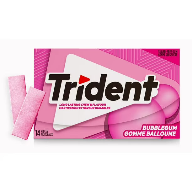 Trident BubbleGum 14pk
