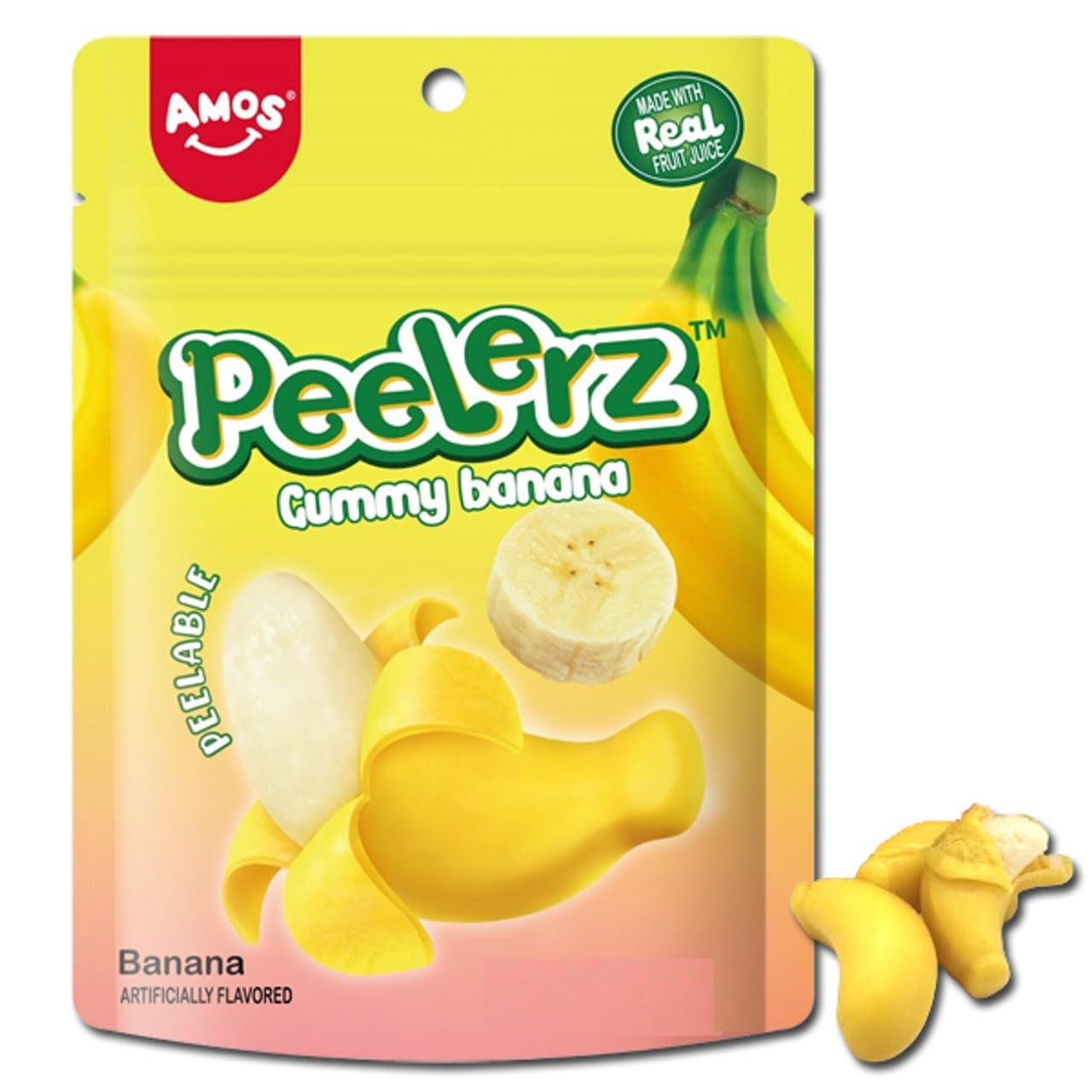 Amos Peelerz Banana 170g