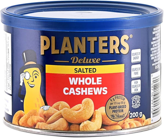 Planters Salted Whole Cashews 200g