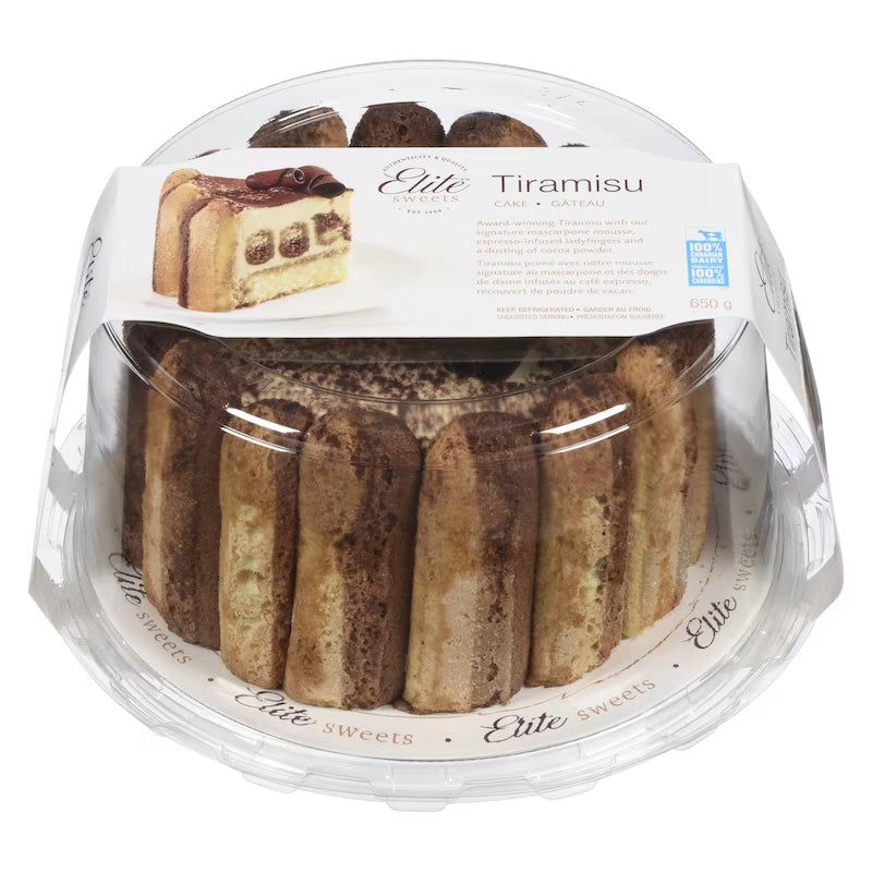 Elite Tiramisu Cake 700g
