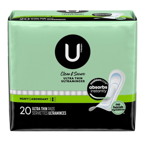 U by Kotex 20 Ultra thin pads