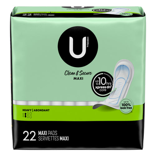 U by Kotex Security Gentle on skin Regular 22 Pads
