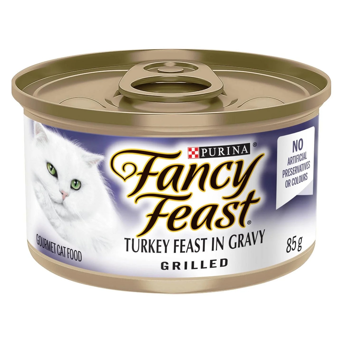 Purina Fancy Feast Turkey Feast in Gravy Grilled 85g
