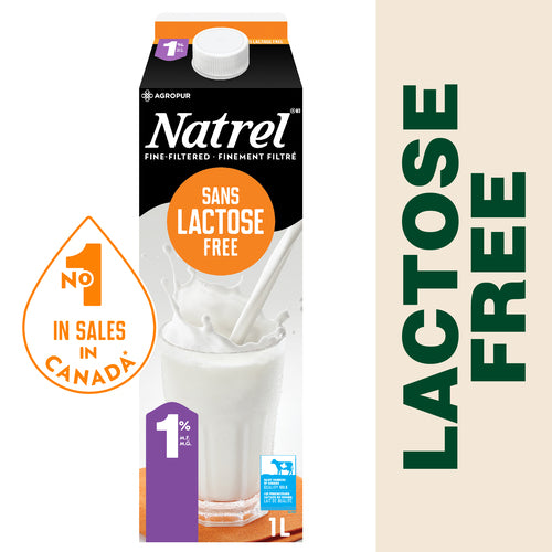 Natrel Lactose Free 1% Milk 1L