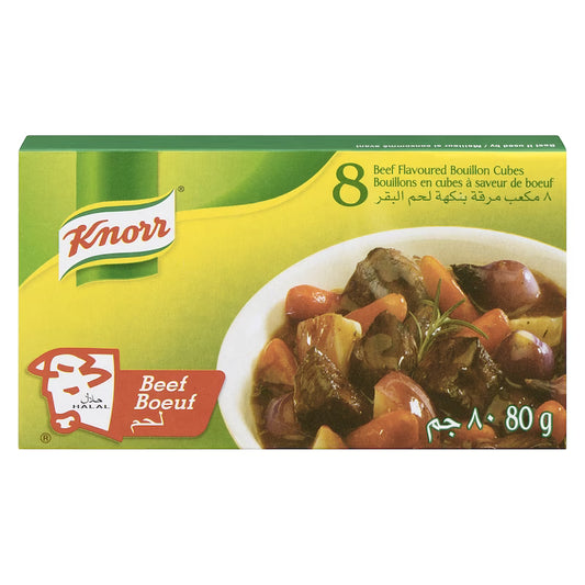 Knorr beef cubes 80g