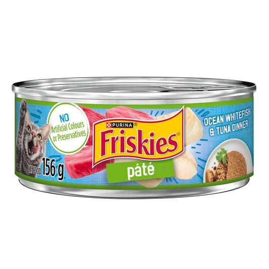 Purina Friskies Ocean Whitefish & Tuna Dinner 156g