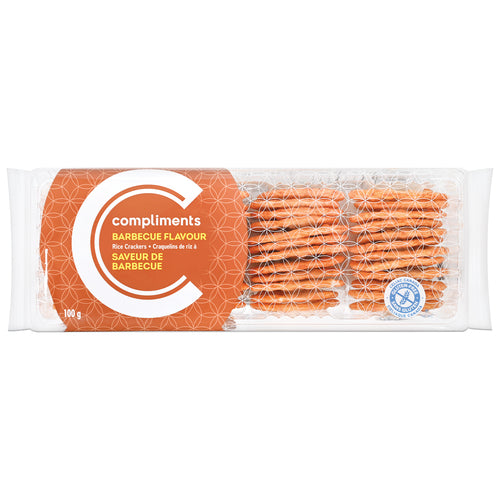 Compliments Barbecue Rice Crackers 100g