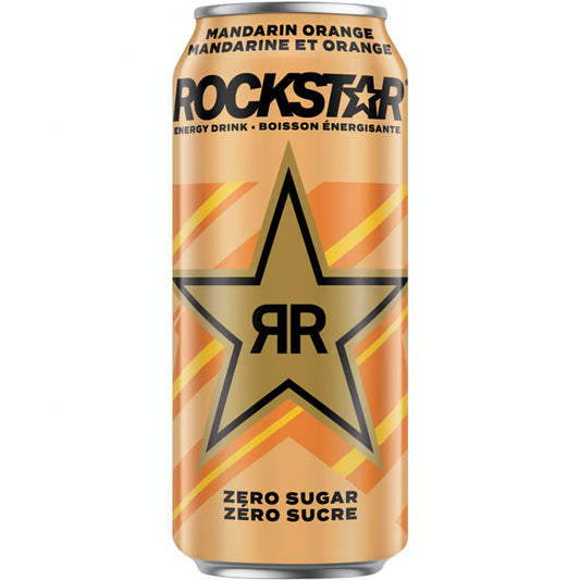 RockStar Energy Zero Sugar Mandarin Orange 473ml