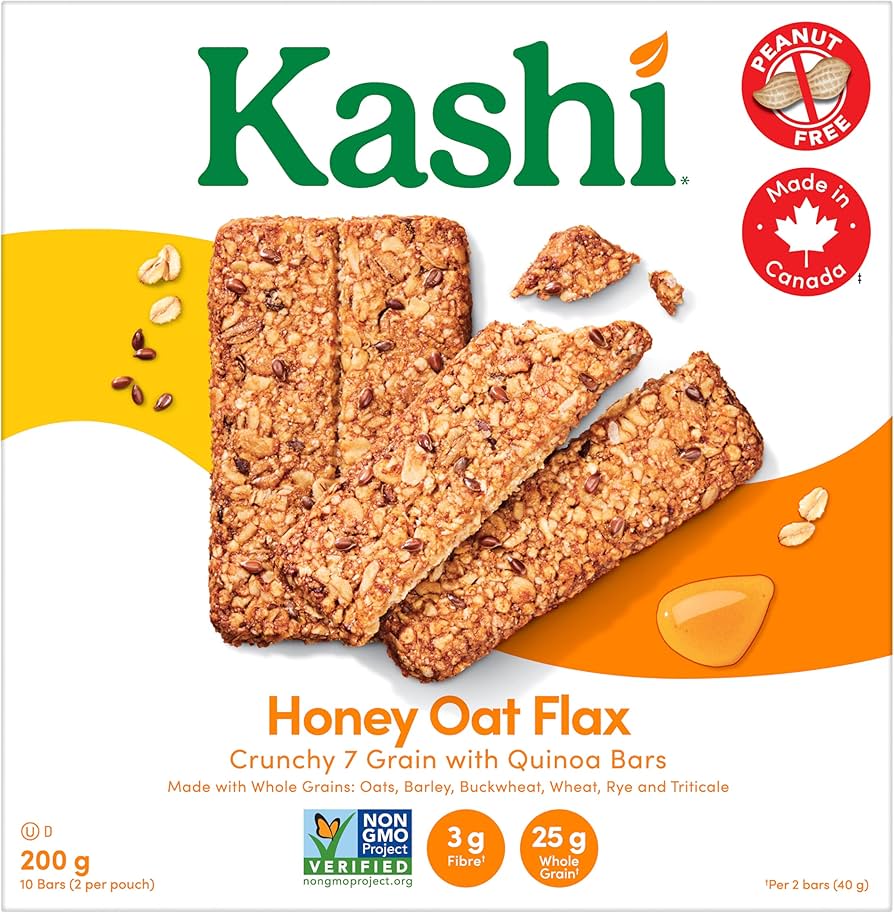 Kashi Honey Oat Flax Quinoa Bars 200g