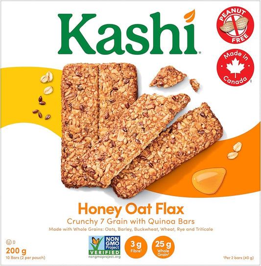 Kashi Honey Oat Flax Quinoa Bars 200g