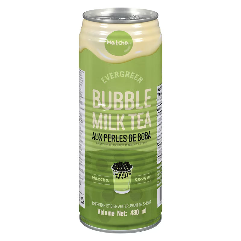 Evergreen Macha Milk Tea 480ml