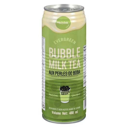Evergreen Macha Milk Tea 480ml