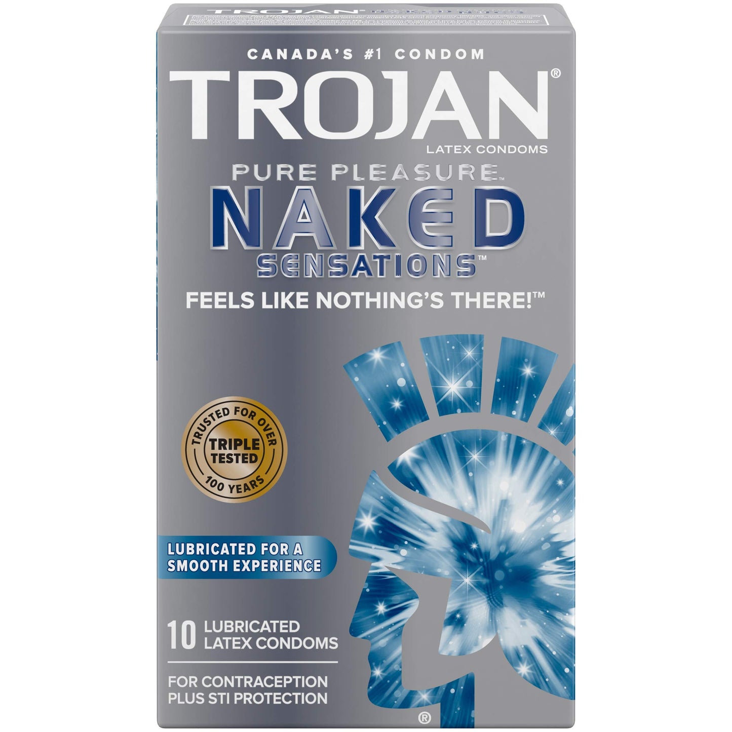 Trojan Naked Sensations 10pk