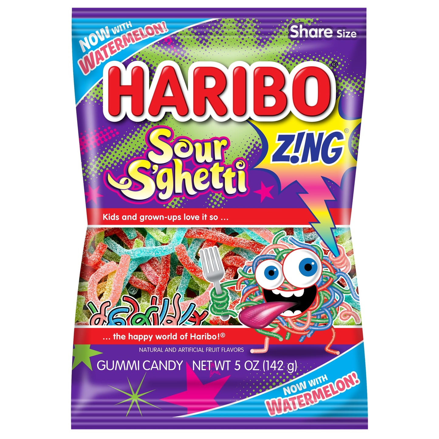 Haribo Sour S’ghetti 142g