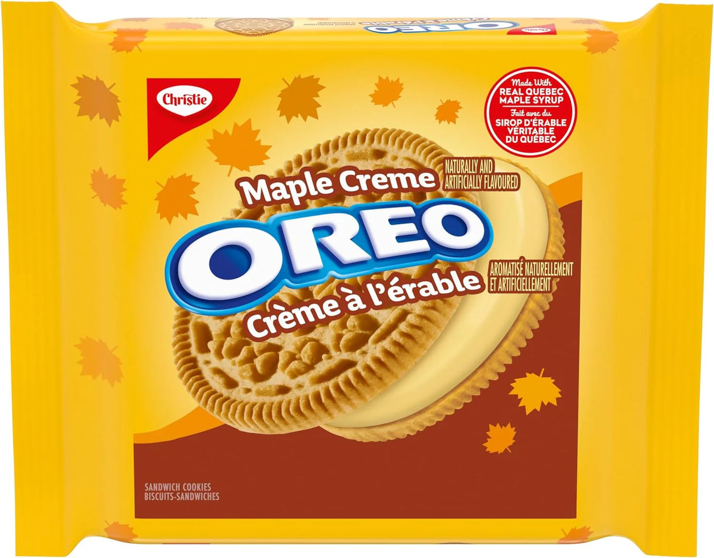 Oreo Golden Maple Creme Cookies 261g