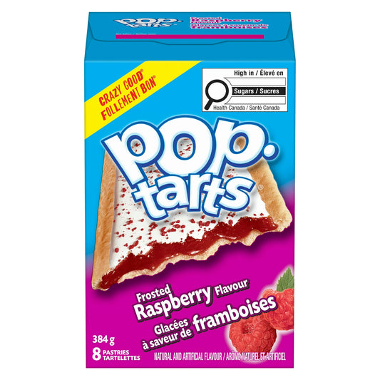 Poptarts Frosted Raspberry 384g