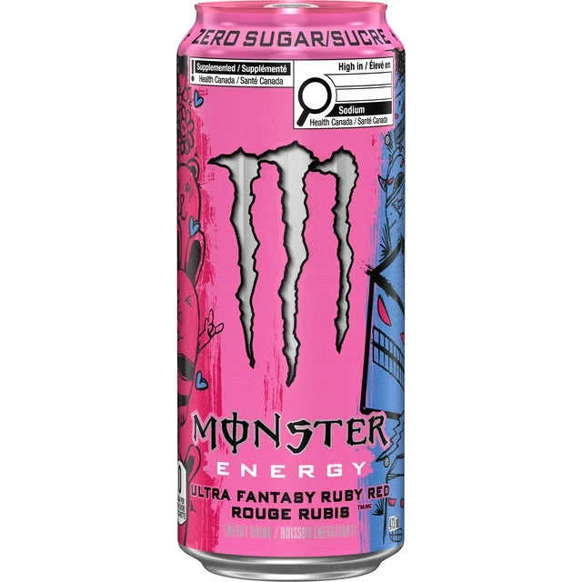Monster Ultra Fantasy Ruby Red 473ml