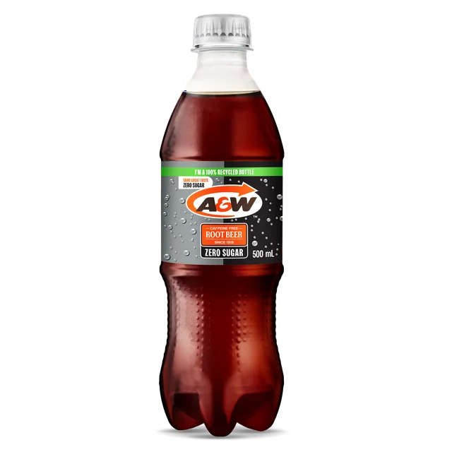 A&W Root Beer Zero Sugar 500ml