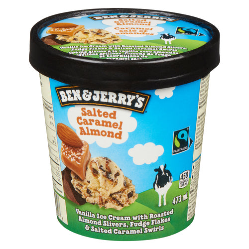 Ben&Jerry’s Salted Caramel Almond 473ml