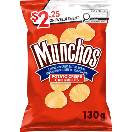 Munchies Potato Crisps 130g