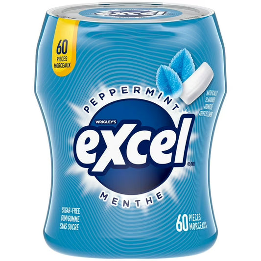 Wrigley's Excel Peppermint Sugar-Free 60pk