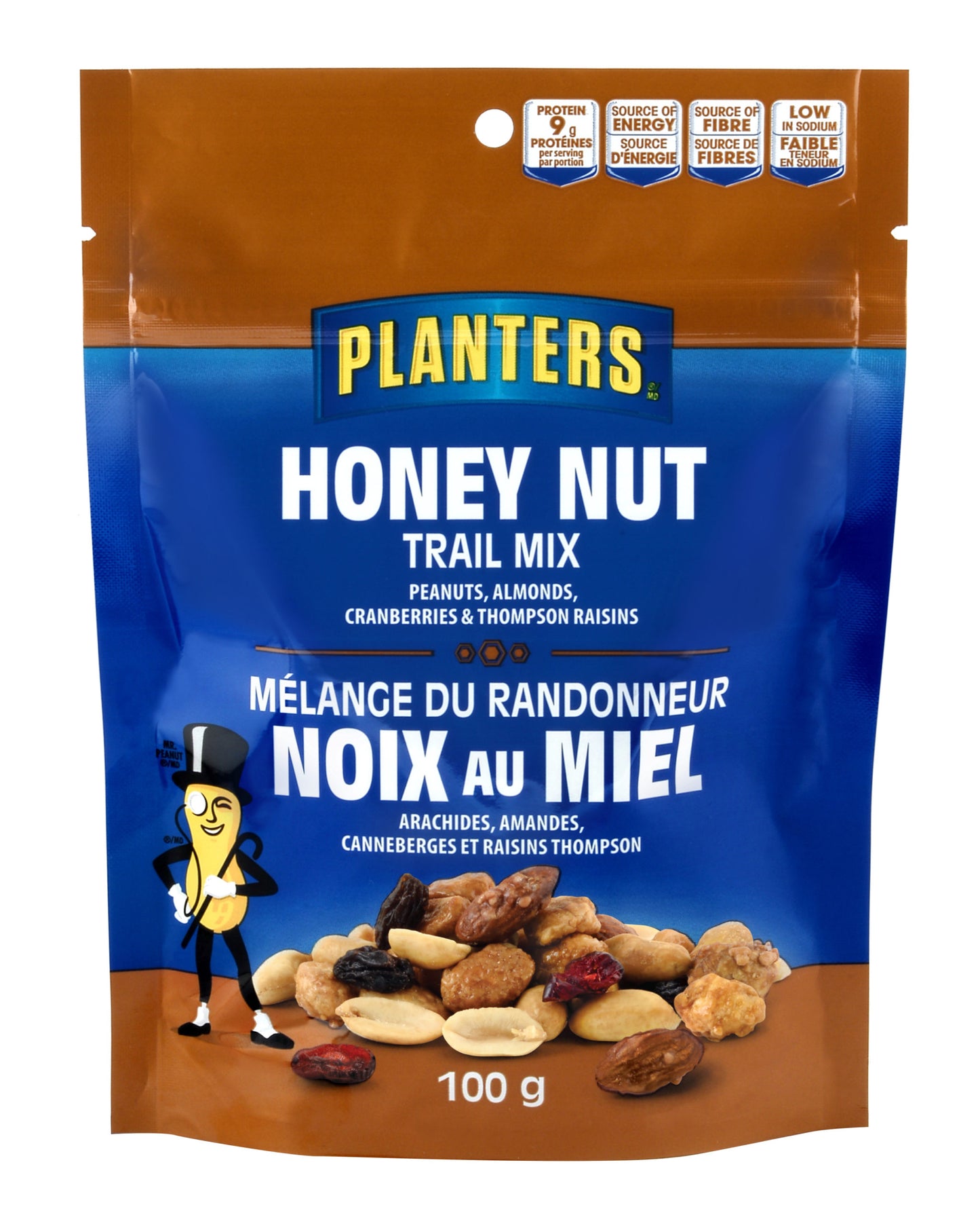 Planters Honey Nut Trail Mix 100g