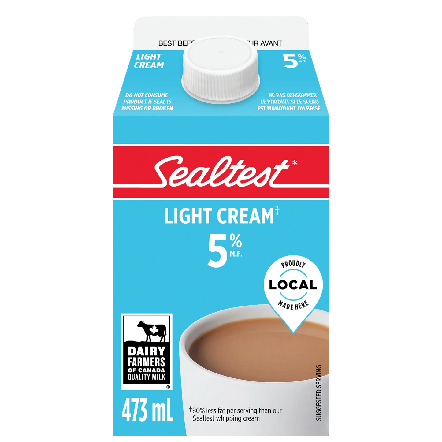 Sealtest 5% Light Cream 473ml