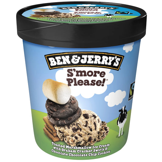 Ben&Jerry’s S’more Please! 473ml