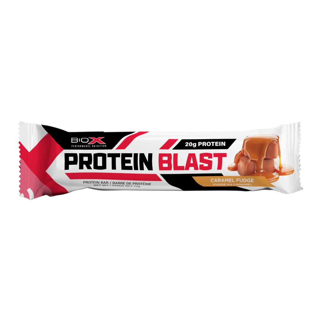 BioX Protein bar 22g Caramel Fudge 72g
