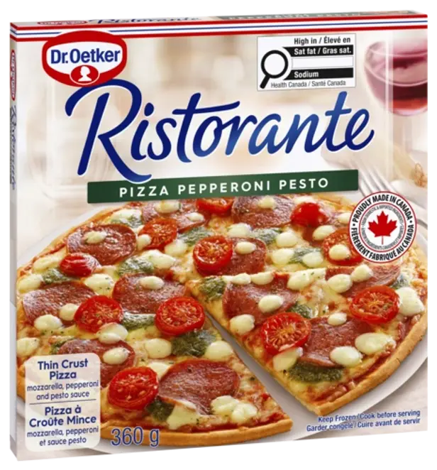 Dr. Oetker Ristorante Pizza Pepperoni Pesto 360g