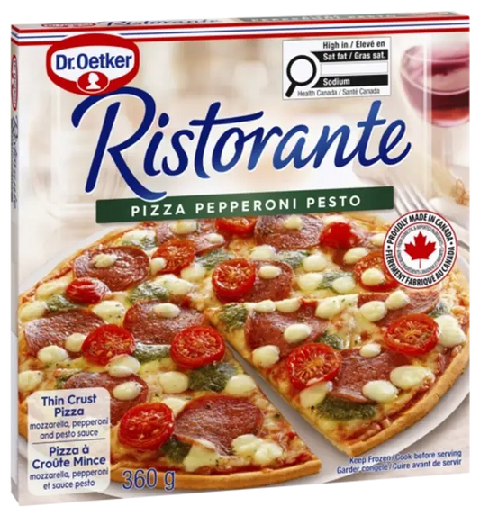 Dr. Oetker Ristorante Pizza Pepperoni Pesto 360g