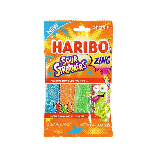 Haribo Sour Streamers 127g