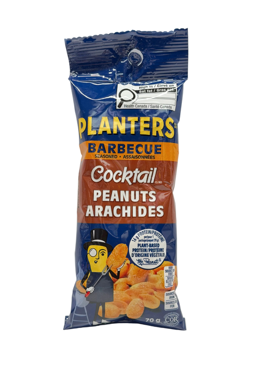 Planters Barbecue Cocktail Peanuts 80g