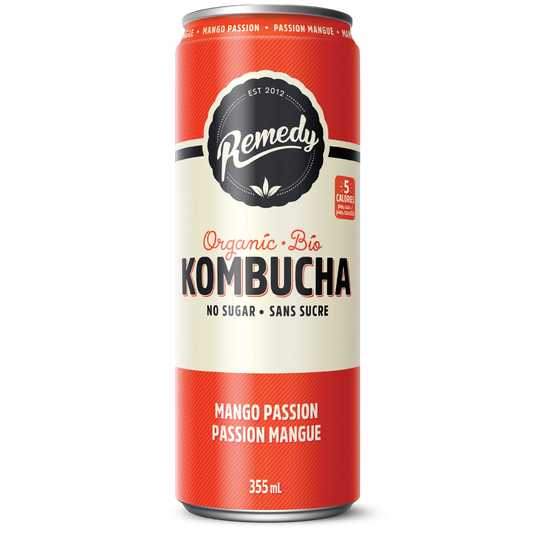Remedy Kombucha Mango Passion 355ml