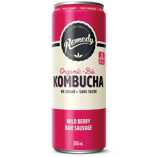 Remedy Kombucha Wild Berry 355ml
