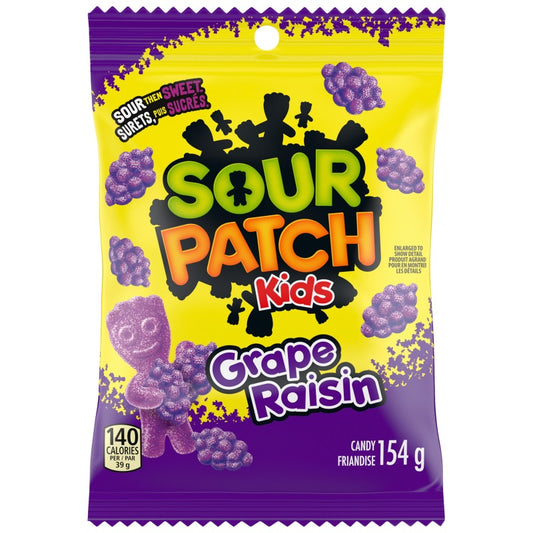 Sour Patch Kids Grapes 154g