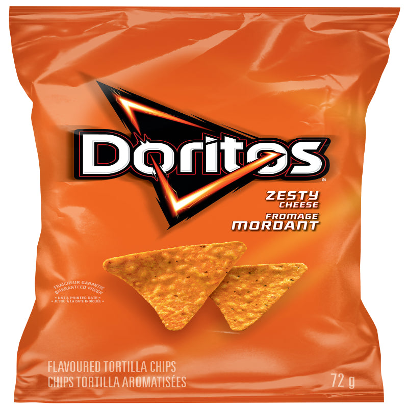 Doritos Zesty Cheese 72g