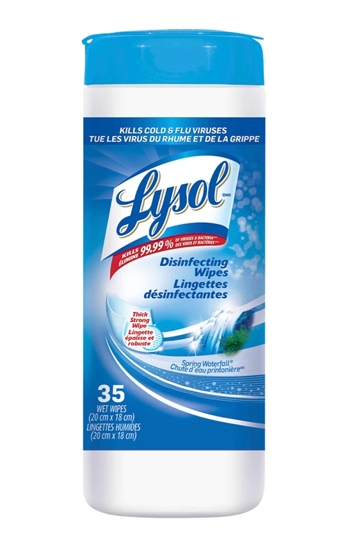 Lysol Lingettes 35 wipes