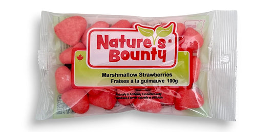 Nature’s Bounty Marshmallow Strawberries 100g