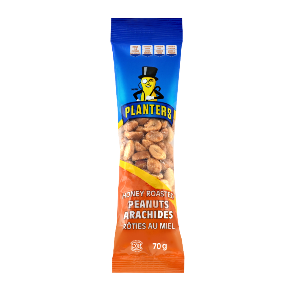 Planters Honey Roasted Peanuts 80g